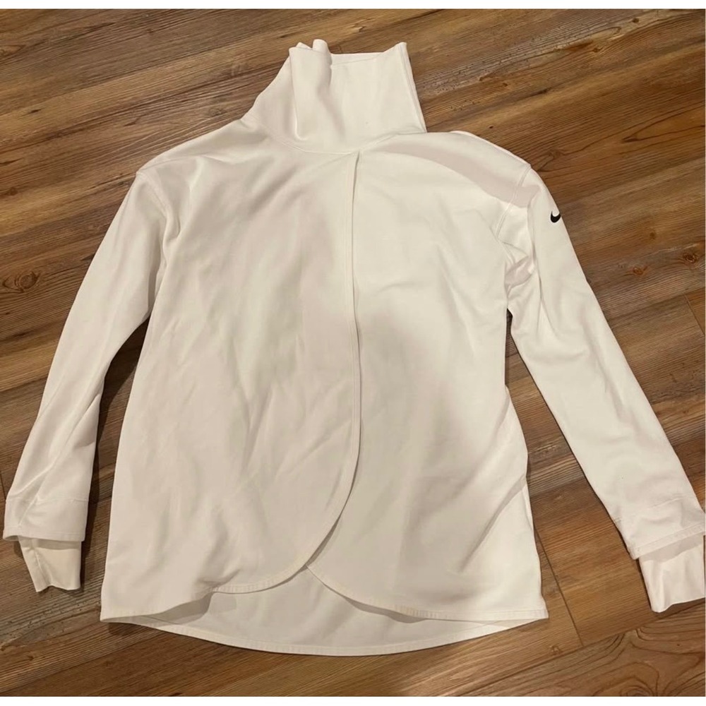 Nike Maternity Reversible Pullover Nursing Top Platinum Size S